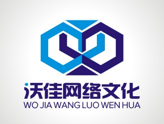 張軍代的青島沃佳網(wǎng)絡(luò)文化有限公司logo設(shè)計(jì)