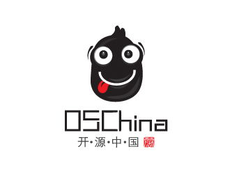 文大為的開源中國OSChina 卡通LOGOlogo設計