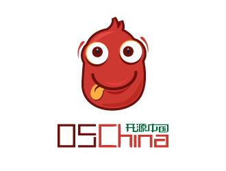 文大為的開源中國OSChina 卡通LOGOlogo設計