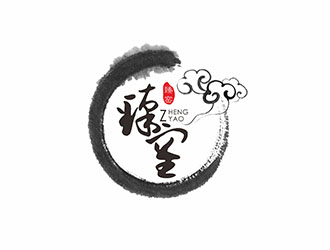 AR科技核心～雪狐設(shè)計的臻窯陶瓷藝術(shù)產(chǎn)品logo設(shè)計