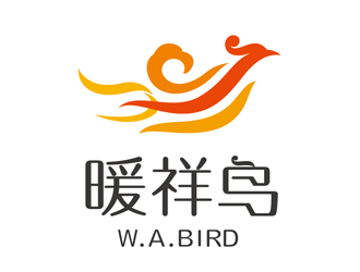 李桂平的暖祥鳥（Warm auspicious bird，通過這些字母給縮寫一下，）品牌商標(biāo)設(shè)計(jì)公司完成公司logo設(shè)計(jì)