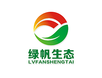 劉帥的綠帆生態logo設計