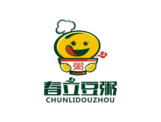 曾翼的春立豆粥logo設計