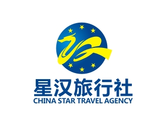 曾翼的星漢旅行社logo設計