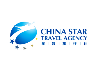 譚家強的星漢旅行社logo設計