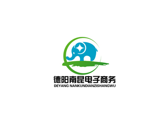 秦曉東的德陽南昆電子商務(wù)信息咨詢有限公司logo設(shè)計(jì)