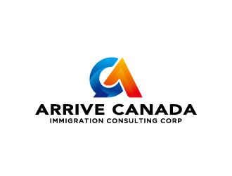 周金進(jìn)的ARRIVE CANADA IMMIGRATION CONSULTING CORP.logo設(shè)計