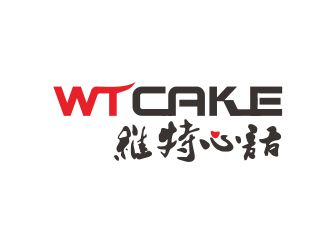 胡紅志的維特心語 wtcakelogo設計