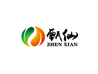 甄仙茶葉品牌logo設計