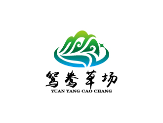 周金進的鴛鴦草場山水元素logologo設計