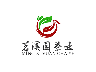 潘樂的茗溪園茶葉店logo設計