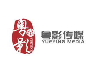 粵影傳媒有限公司標志logo設計