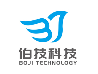 北京伯技科技有限責任公司logo設計