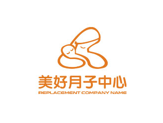 鐘炬的月子中心母嬰圖標logo設計logo設計