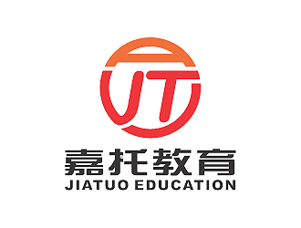 彭波的嘉托教育 對(duì)稱圖形logo設(shè)計(jì)