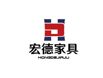 李賀的宏德家具家居圖標logo設計