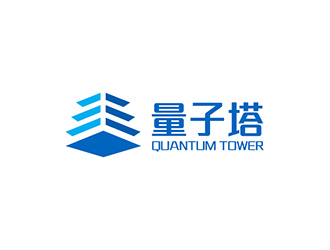 Quantum Tower 量子塔，對(duì)稱(chēng)平衡圖形logo設(shè)計(jì)