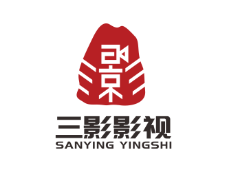 青島三影文化傳媒有限公司logo設計