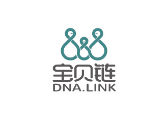 王昕的寶貝鏈基因檢測logo設計