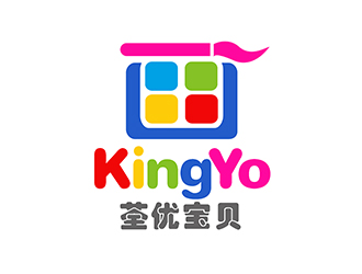 潘樂的卡通字母logo設計 - 泉州市荃優寶貝教育咨詢有限公司logo設計