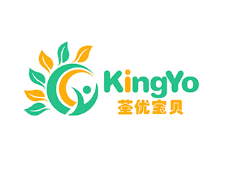 潘樂的卡通字母logo設計 - 泉州市荃優寶貝教育咨詢有限公司logo設計