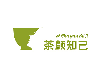 唐燕彬的茶顏知己連鎖飲料店標(biāo)志設(shè)計logo設(shè)計