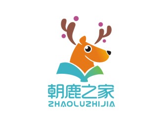 曾翼的朝鹿之家小學生課外學習logo設計logo設計