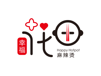 孫金澤的幸?；ㄌ锫槔睜C （Happy Hotpot）logo設計