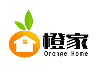 朱兵的橙家 Orange Homelogo設(shè)計(jì)