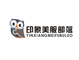 李正東的印象美服部落logo設計