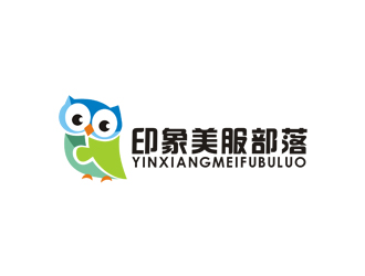 李正東的印象美服部落logo設計