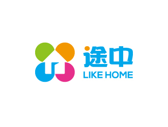 楊勇的途中 like home民宿品牌logo設計logo設計