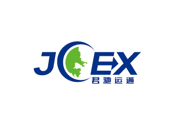 君馳運通（英文：JCEX）logo設(shè)計