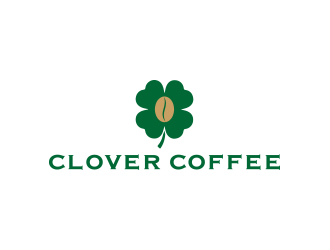 孫金澤的clover coffeelogo設(shè)計