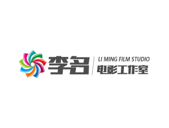 連杰的李名電影工作室（Li Ming Film Studio）標志設(shè)計logo設(shè)計