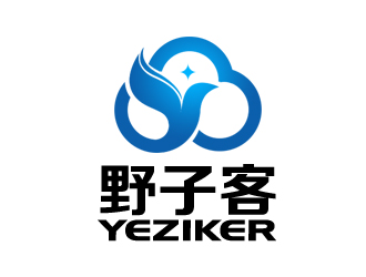 余亮亮的野子客 拼音yeziker零售商標設計logo設計