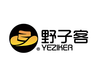 野子客 拼音yeziker零售商標設計logo設計