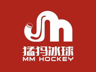 李泉輝的猛犸冰球（MM HOCKEY）logo設(shè)計(jì)