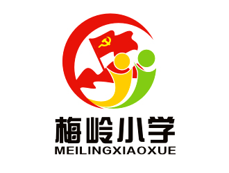 南安市梅嶺小學logo設計