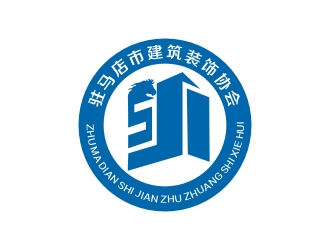 李泉輝的駐馬店市建筑裝飾協(xié)會logo設計