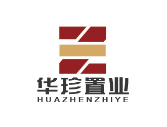 陳曉濱的中國紅印章房地產標志logo設計