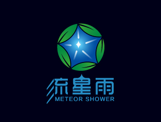 葉美寶的流星雨 meteor showerlogo設計