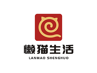 梁俊的懶貓生活互聯網金融行業logologo設計