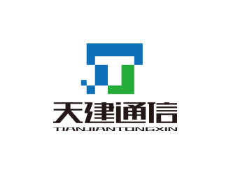 孫金澤的深圳市天建通信有限公司logo設計