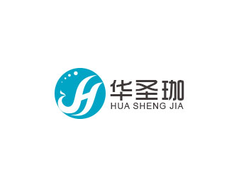 朱紅娟的華圣珈HUA SHENG JIAlogo設計