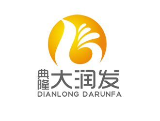 趙鵬的典隆大潤發超市標志設計logo設計