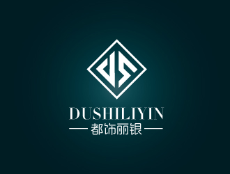 連杰的都飾麗銀logo設計