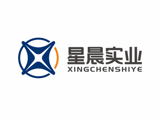 唐國強的吉林省星晨實業有限公司logo設計