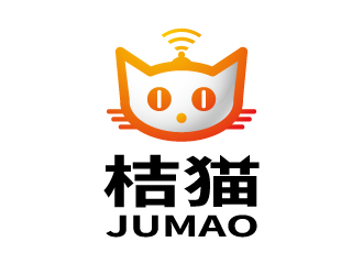 張俊的桔貓卡通商標(biāo)設(shè)計(jì)logo設(shè)計(jì)