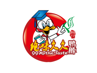 99 Mythic Taste（學(xué)生時(shí)期（成長期）的鴨子）logo設(shè)計(jì)